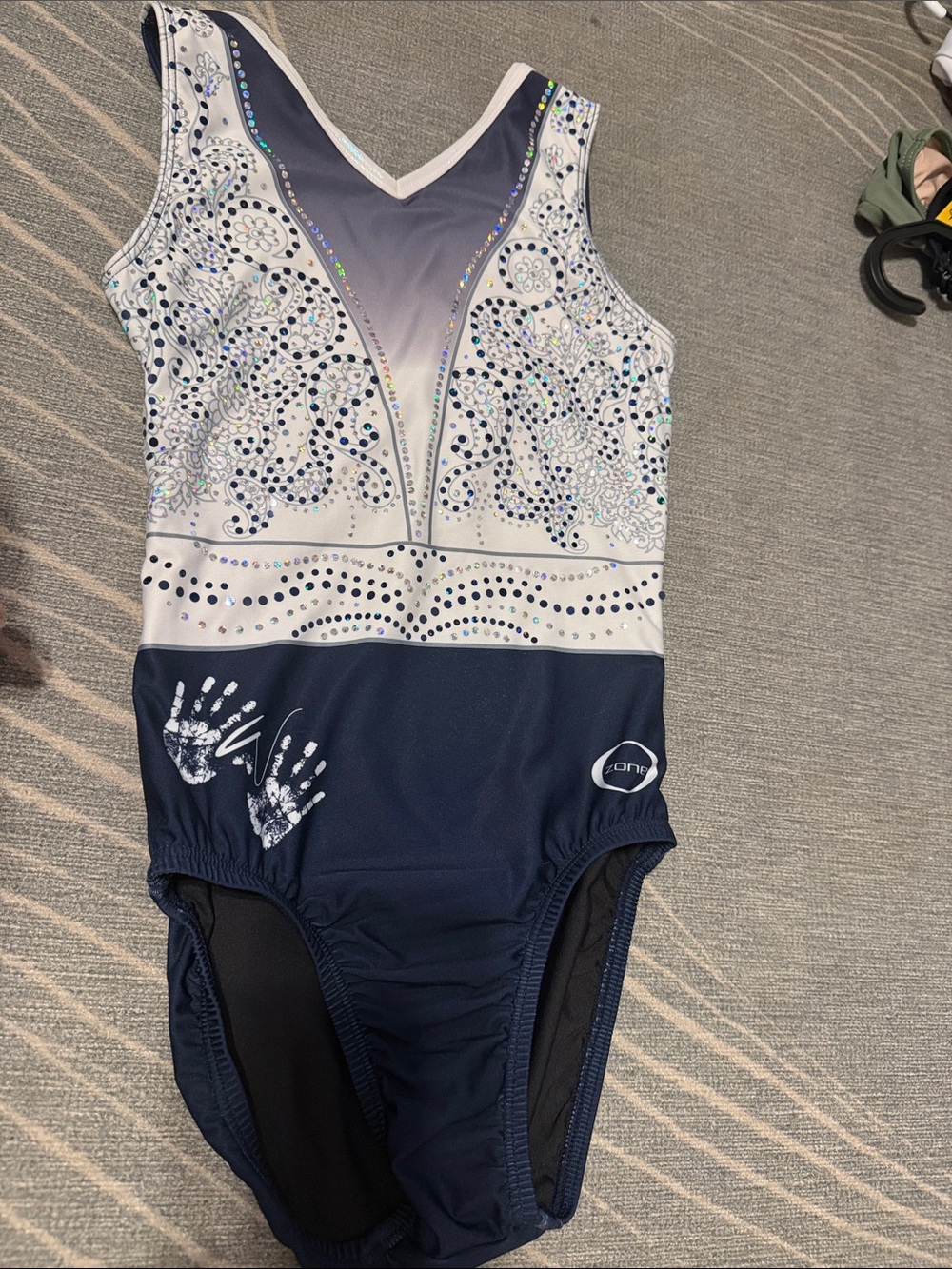 Chalk Warrior Fair Winds Leotard! Beautiful and like new. Size AXS